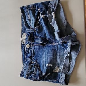 Mudd low rise jean shorts